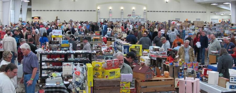 Image of an Antique Toy Show