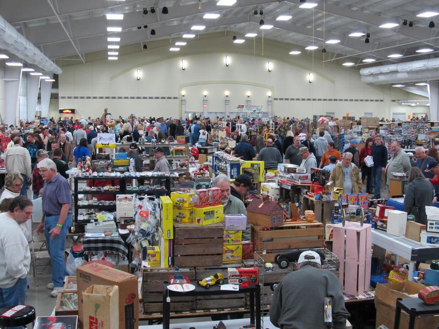 Image of an Antique Toy Show