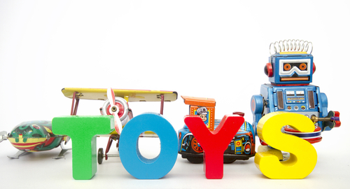  Image Showing Robotic Toy Collection