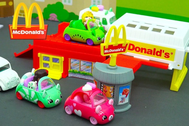 An Image of Toy collection of Mc.Donalds